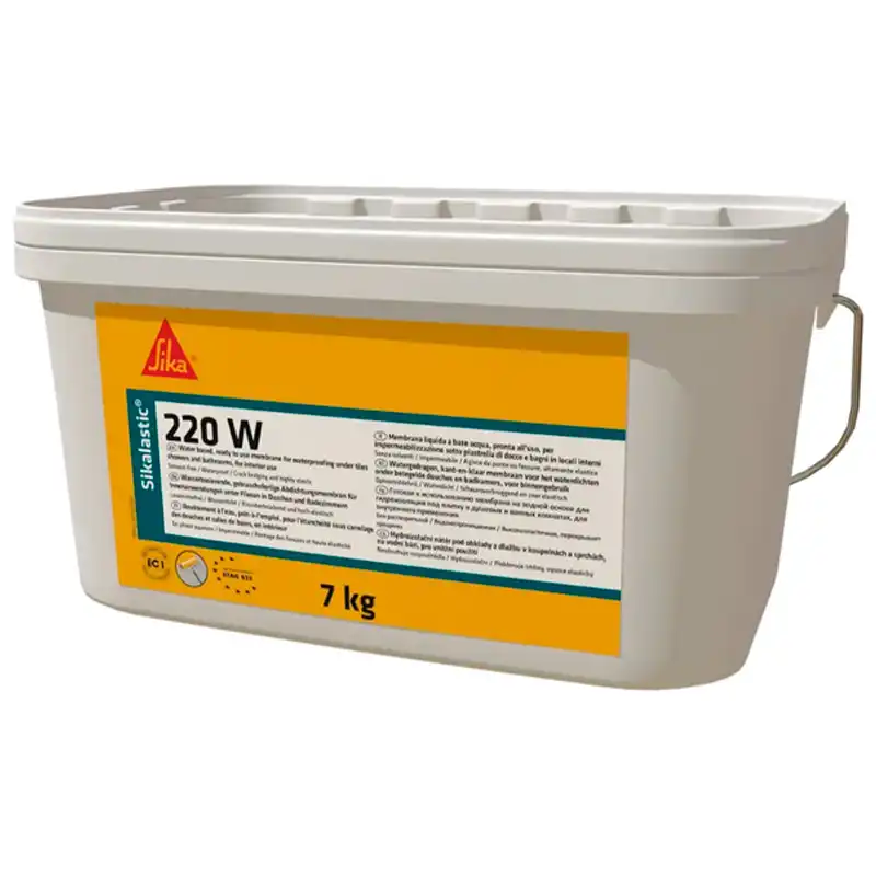 Гидроизоляция Sika Lastic-220 W, 7кг, 90501447 купить недорого в Украине, фото 1