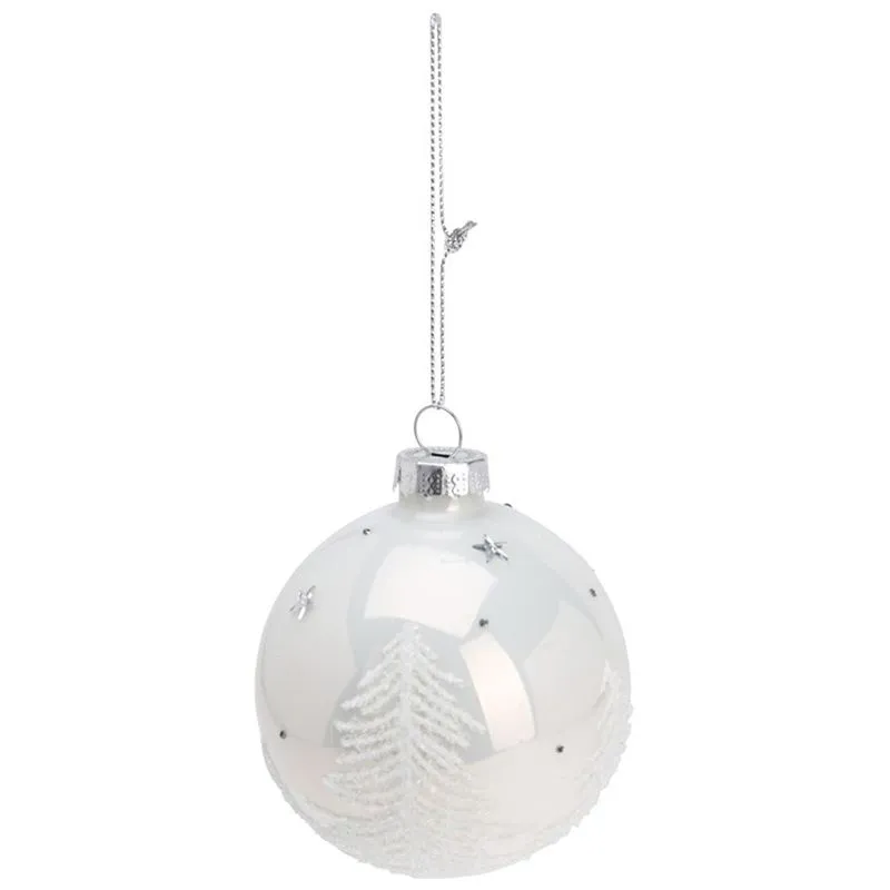 Шар новогодний Koopman, 8 см, в ассортименте, ABT400020 купить недорого в Украине, фото 1