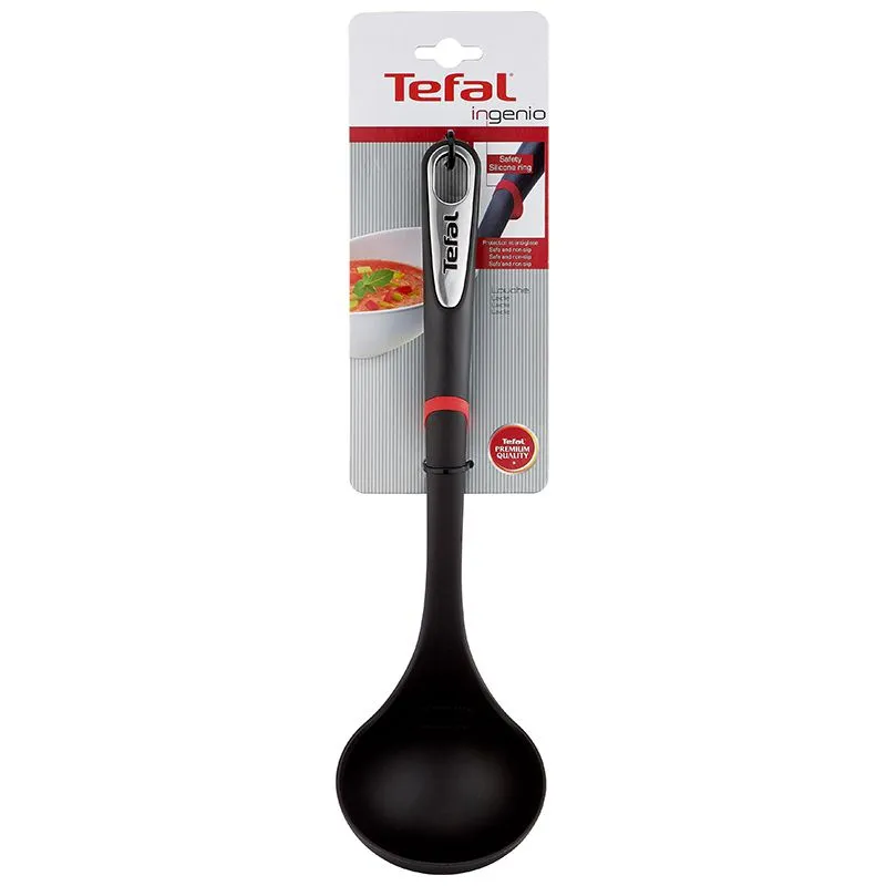 Ополоник Tefal Ingenio, 39 см, чорний, K2060114 купити недорого в Україні, фото 2