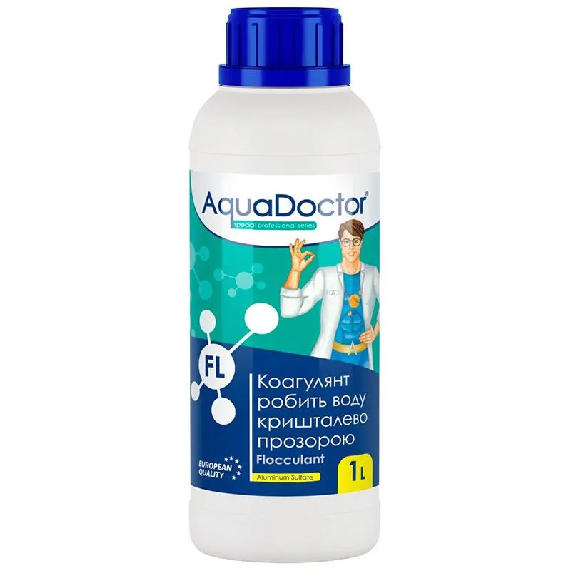 Коагулянт жидкий AquaDoctor AD FL, 1 л, FLLI-1 купить недорого в Украине, фото 1