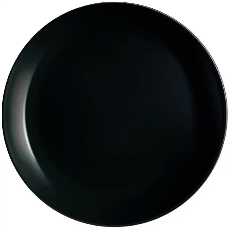 Тарелка подставная Luminarc Diwali, круглая, 27,3 см, Black купить недорого в Украине, фото 1