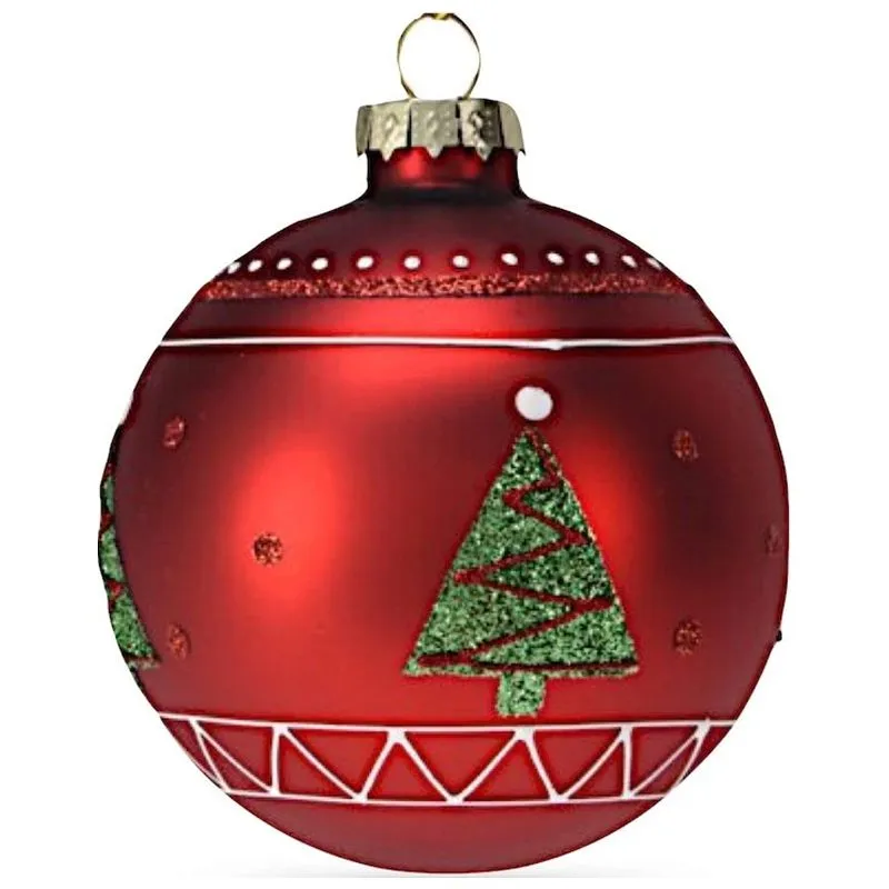 Шар новогодний Koopman, 8 см, в ассортименте, ABT400340 купить недорого в Украине, фото 1