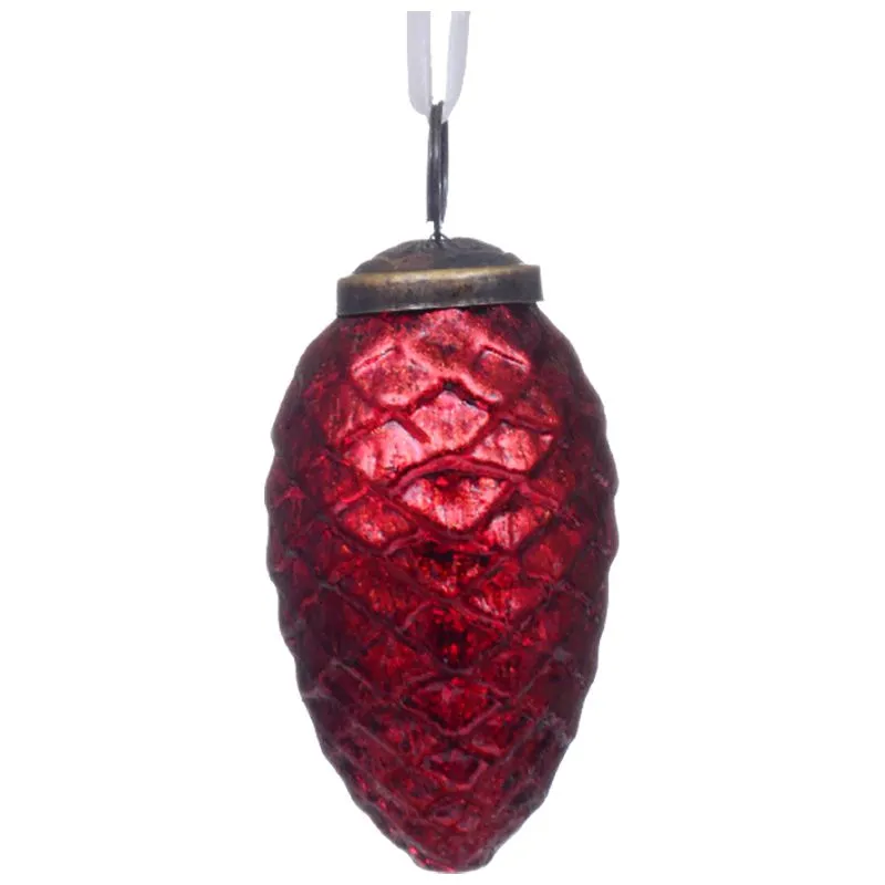 Игрушка ёлочная Lefard, 8 см, красный, 873-008 купить недорого в Украине, фото 1