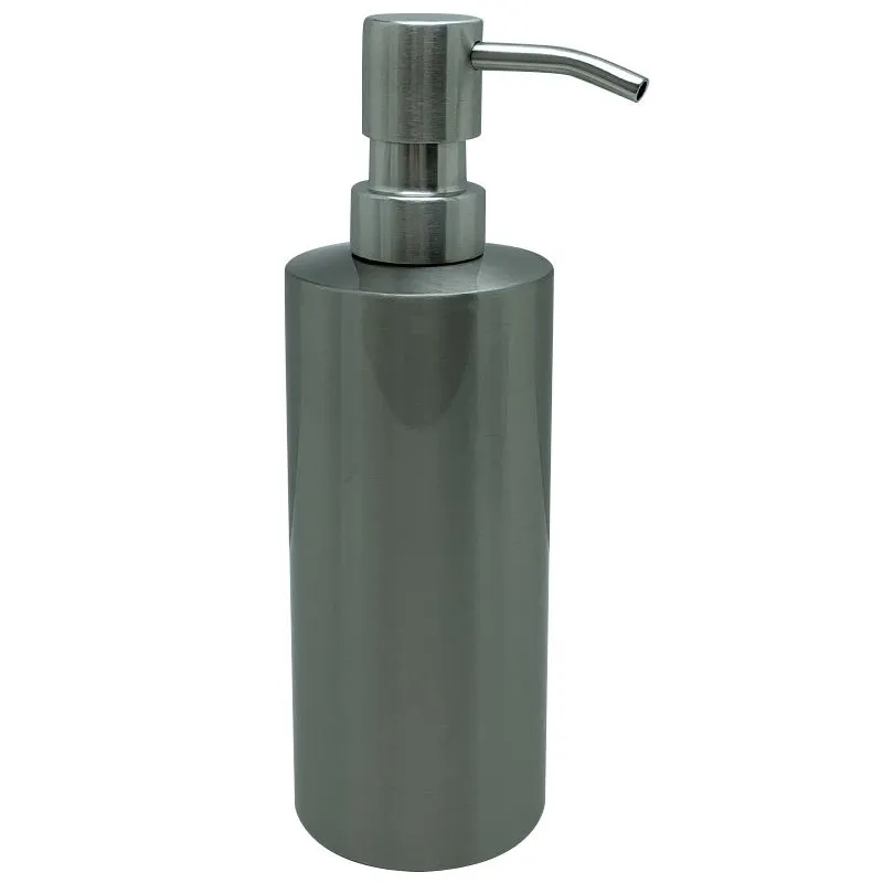 Дозатор для жидкого мыла Koopman кнопочный, металлический, 250 мл, C80621920 купить недорого в Украине, фото 1