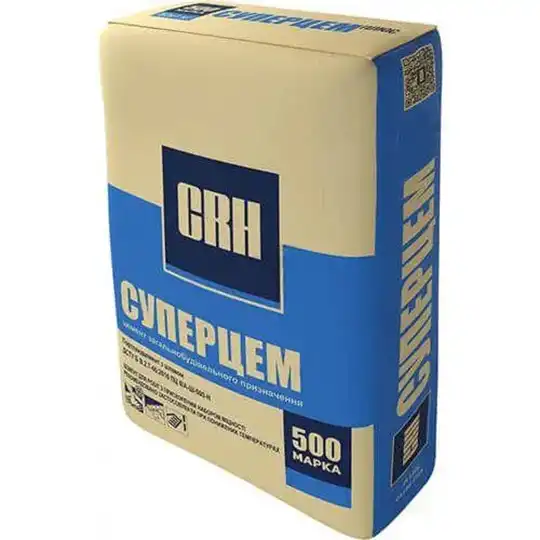 Цемент CRH ПЦ І-500, 25 кг, 15360 купити недорого в Україні, фото 1
