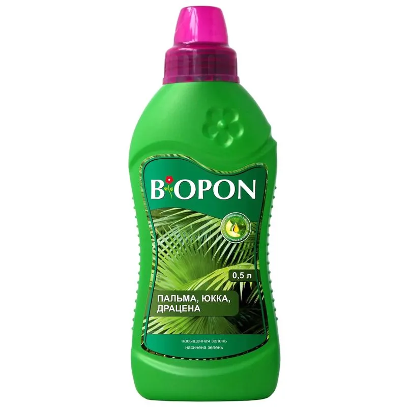 Добриво Biopon для юки, драцени, пальми, 500 мл купити недорого в Україні, фото 1