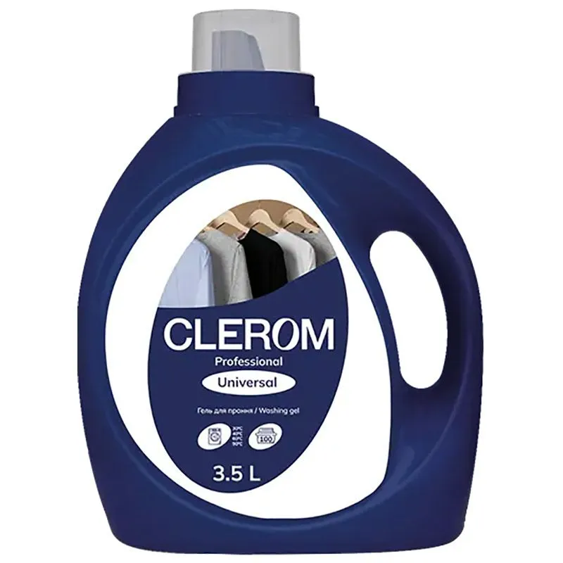 Гель для прання Clerom Universal Professional, 3,5 л, 20104 купити недорого в Україні, фото 1