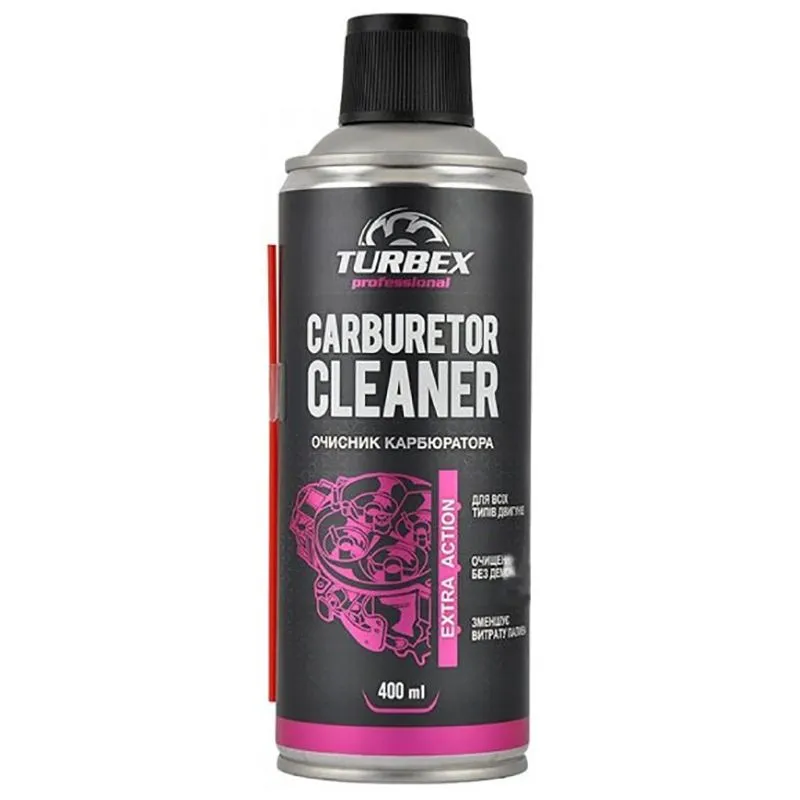 Очиститель карбюратора Turbex Carburetor Cleaner, 400 мл, TR00068 купить недорого в Украине, фото 1