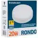 Светильник светодиодный с датчиком движения Enerlight Rondo, IP65, 20 Вт, 5000К, RONDO20SMD80NMS, фото 2 Светильник светодиодный с датчиком движения Enerlight Rondo, IP65, 20 Вт, 5000К, RONDO20SMD80NMS купить недорого в Украине, фото 2