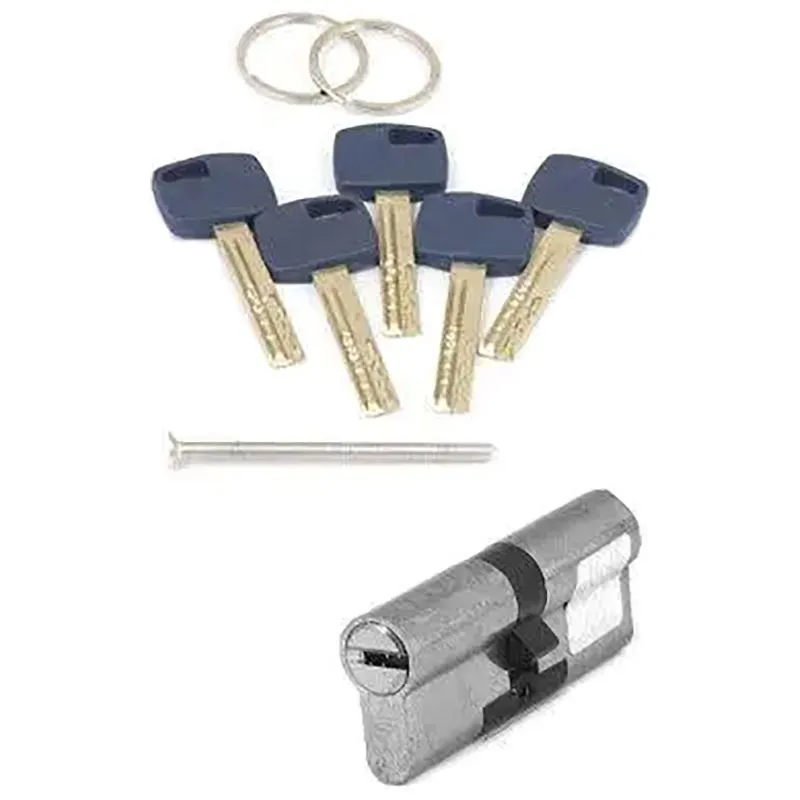 Циліндр ключ-ключ Apecs XR-100-Ni, 50х50 мм, нікель, 00019823 купити недорого в Україні, фото 1