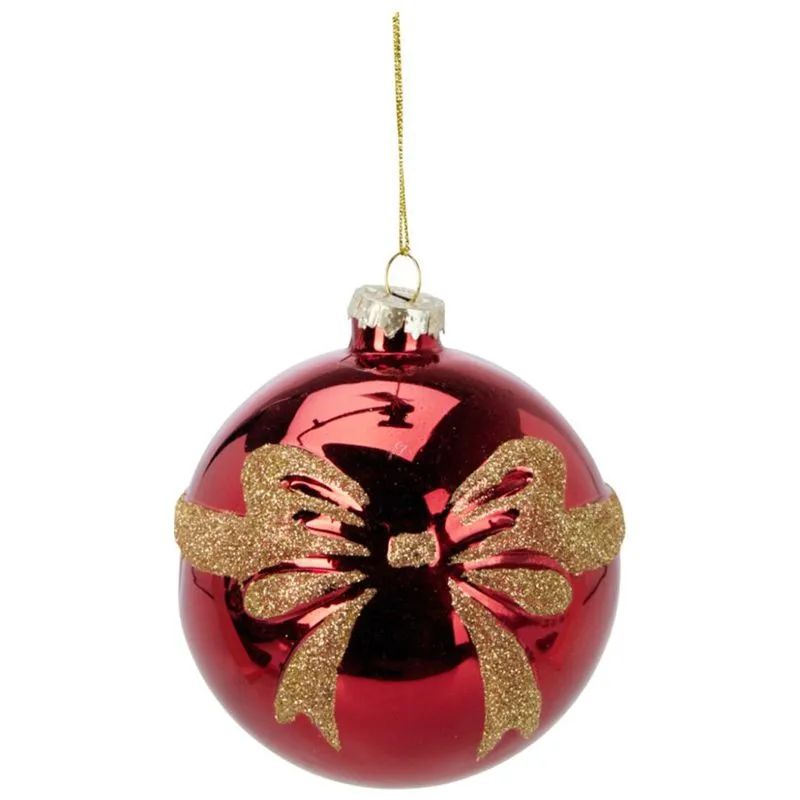 Шар новогодний Koopman, 10 см, в ассортименте, ABT634660 купить недорого в Украине, фото 1