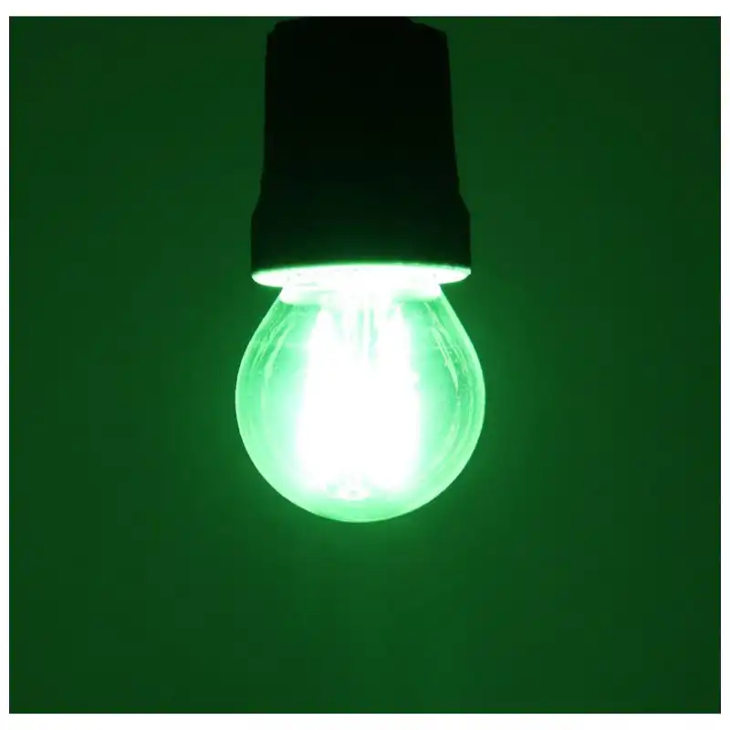 Лампа Velmax Filament G45, 2W, E27, зеленая, 21-41-33 купить недорого в Украине, фото 2