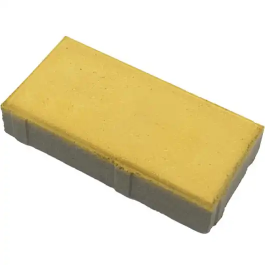 Плитка тротуарна Brukland Брук Цегла, h=45 мм, жовта купити недорого в Україні, фото 1