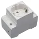 Розетка на дінрейку ELM OS-10E Din, 41-0023, фото 1 Розетка на дінрейку ELM OS-10E Din, 41-0023 купити недорого в Україні, фото 1