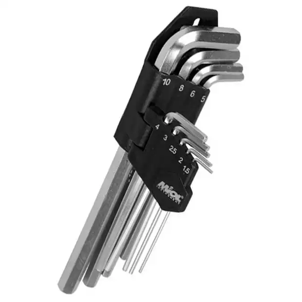 Ключи шестигранные Miol, 9 шт., 56-395 купить недорого в Украине, фото 1