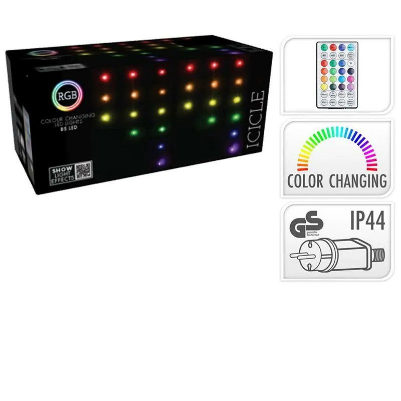 Гірлянда RGB Koopman, 85 LED, 3 м, AGB000220, фото 1 Гірлянда RGB Koopman, 85 LED, 3 м, AGB000220 купити недорого в Україні, фото 1