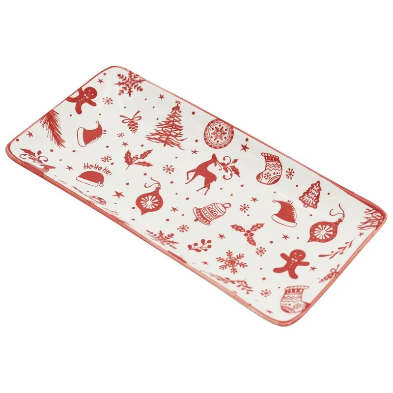 Блюдо Limited Edition NY Xmas Mood, 25,5х13 см, 7133622 купить недорого в Украине, фото 1