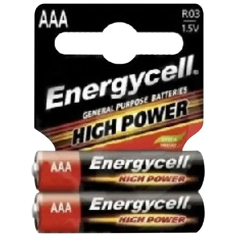 Батарейка GP Batteries Energycell, EN24EX-B2 1.5V, LR03 AAA2, 20/160, блістер купити недорого в Україні, фото 1