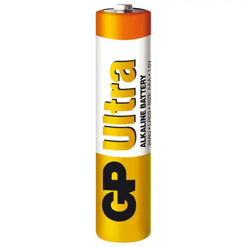 Батарейка GP Batteries Ultra Alkaline, 24AU-U2, LR03, AAA, 01-00000985 купити недорого в Україні, фото 1