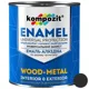 Емаль Kompozit ПФ-115, 2,8 кг, RAL 7024, графіт матовий, фото 1 Емаль Kompozit ПФ-115, 2,8 кг, RAL 7024, графіт матовий купити недорого в Україні, фото 1