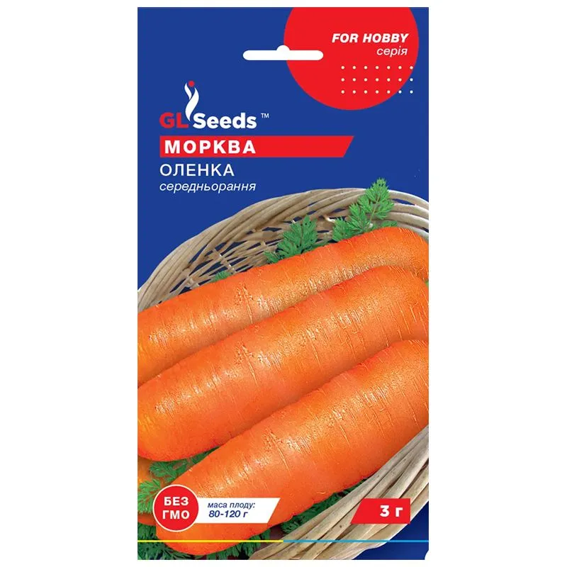 Семена моркови GL Seeds Аленка, 3 г купить недорого в Украине, фото 1