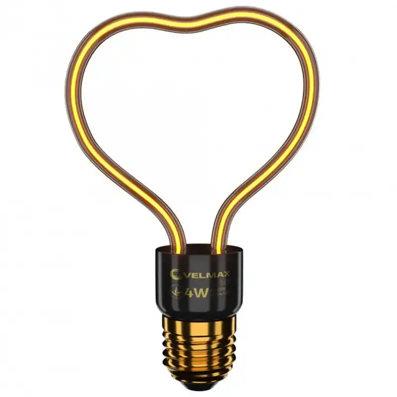 Лампа Velmax Filament Decor, 4W, E27, 2700K, 21-48-12 купити недорого в Україні, фото 1