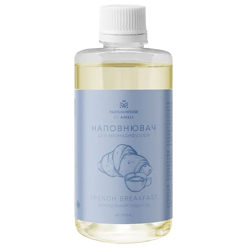 Наповнювач для дифузора Parfum House Французький сніданок, 100 мл купити недорого в Україні, фото 1