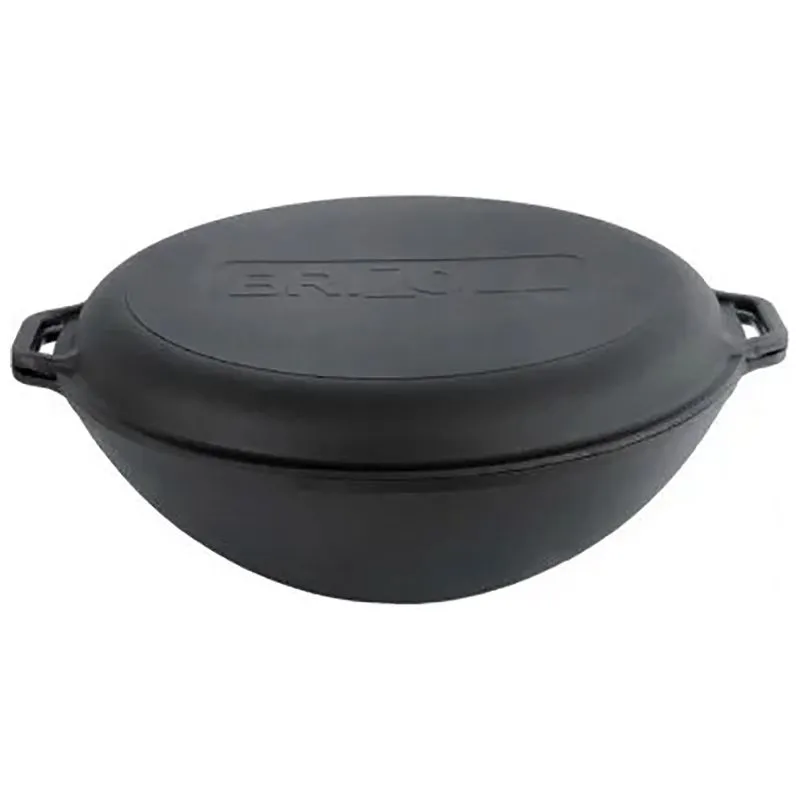 Казан з кришкою Brizoll WOK, 8 л, W36-1 купити недорого в Україні, фото 1