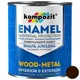 Емаль Kompozit ПФ-115, 2,8 кг, RAL 8017, шоколадний матовий, фото 1 Емаль Kompozit ПФ-115, 2,8 кг, RAL 8017, шоколадний матовий купити недорого в Україні, фото 1