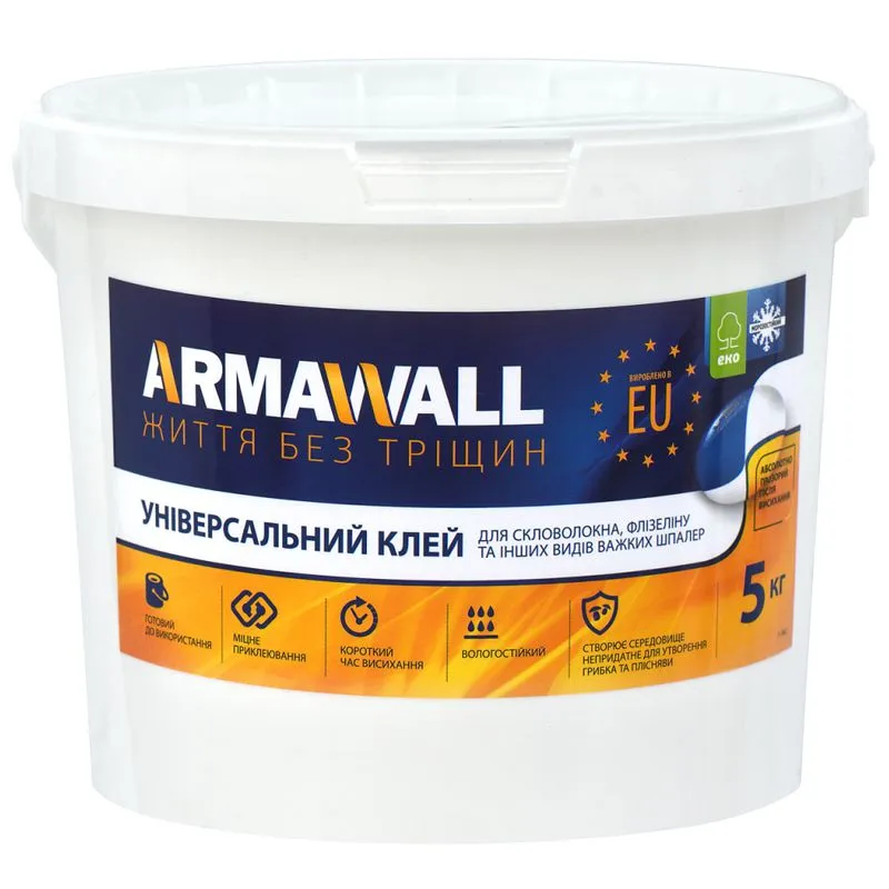 Клей універсальний ArmaWall, 5 кг купити недорого в Україні, фото 1