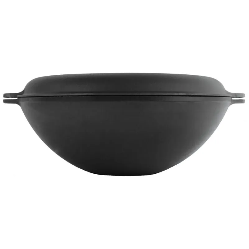 Казан с крышкой Brizoll WOK, 8 л, чугун, W36-2 купить недорого в Украине, фото 2