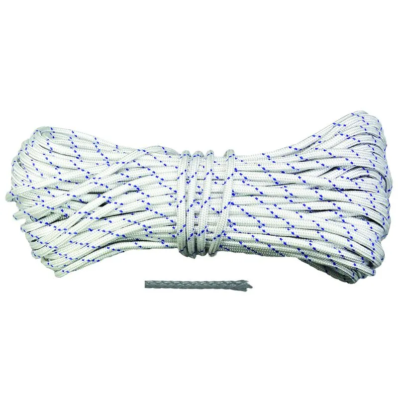 Шнур полипропиленовый плетеный Vist, 6 мм, 30 м, белый, 69-684 купить недорого в Украине, фото 1