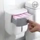 Держатель туалетной бумаги MVM на липучке, настенный, пластиковый, белый/серый, BP-16 купить недорого в Украине, фото 3