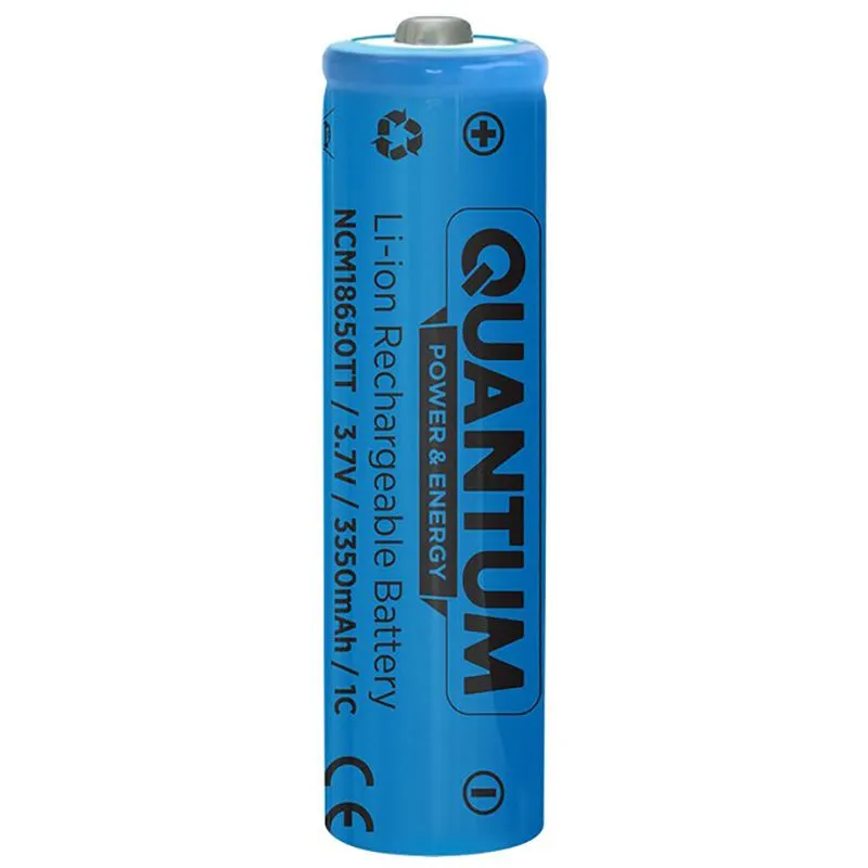Акумулятор Quantum, Li-ion, NCM18650, 3350 mAh, NCM18650TT/3350 купити недорого в Україні, фото 1