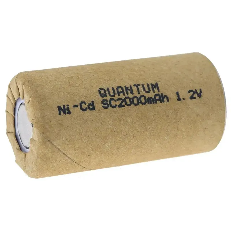 Аккумулятор технический Quantum Ni-Cd, 2000 mAh, NiCd-SC2000 купить недорого в Украине, фото 1