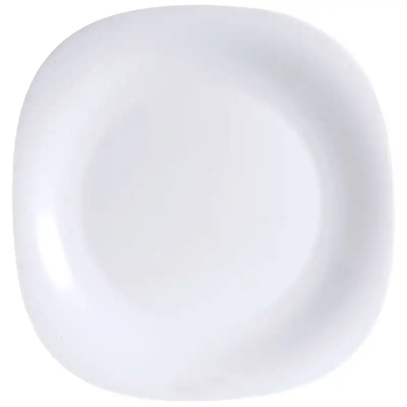 Тарілка десертна Luminarc Carine White, квадратна, 19 см, білий, H3660 купити недорого в Україні, фото 1