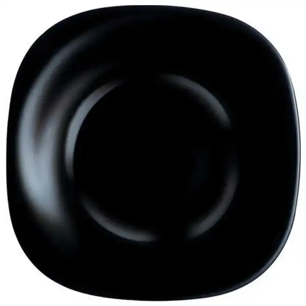 Тарілка супова Luminarc Carine Black, квадратна, 21 см, чорний, D2374 купити недорого в Україні, фото 1
