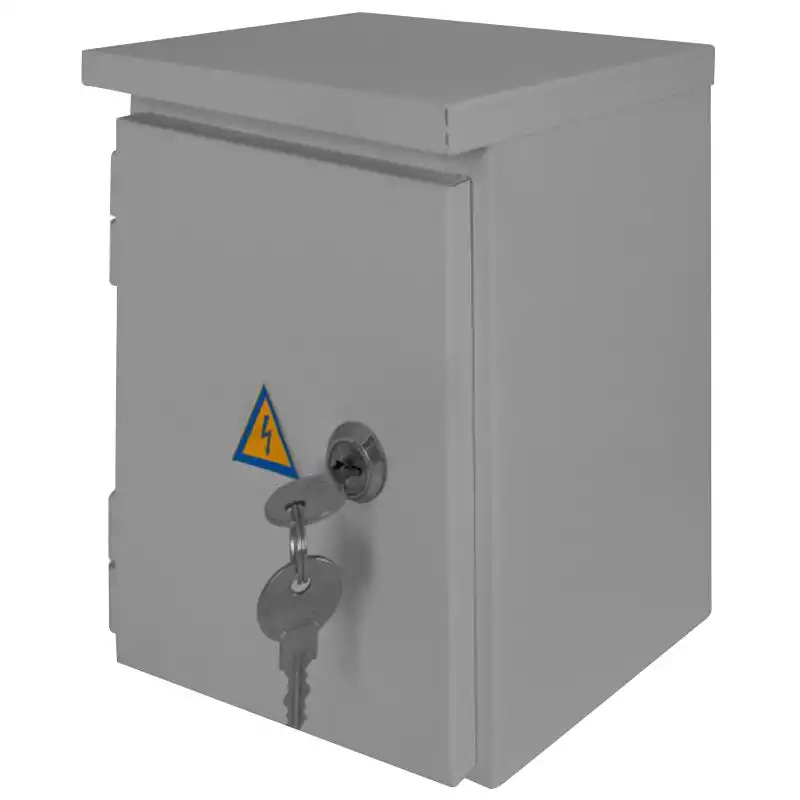 Шкаф металлический навесной E.NEXT e.mbox.stand.n.06.z, 6 модулей, серый, s0100128 купить недорого в Украине, фото 1