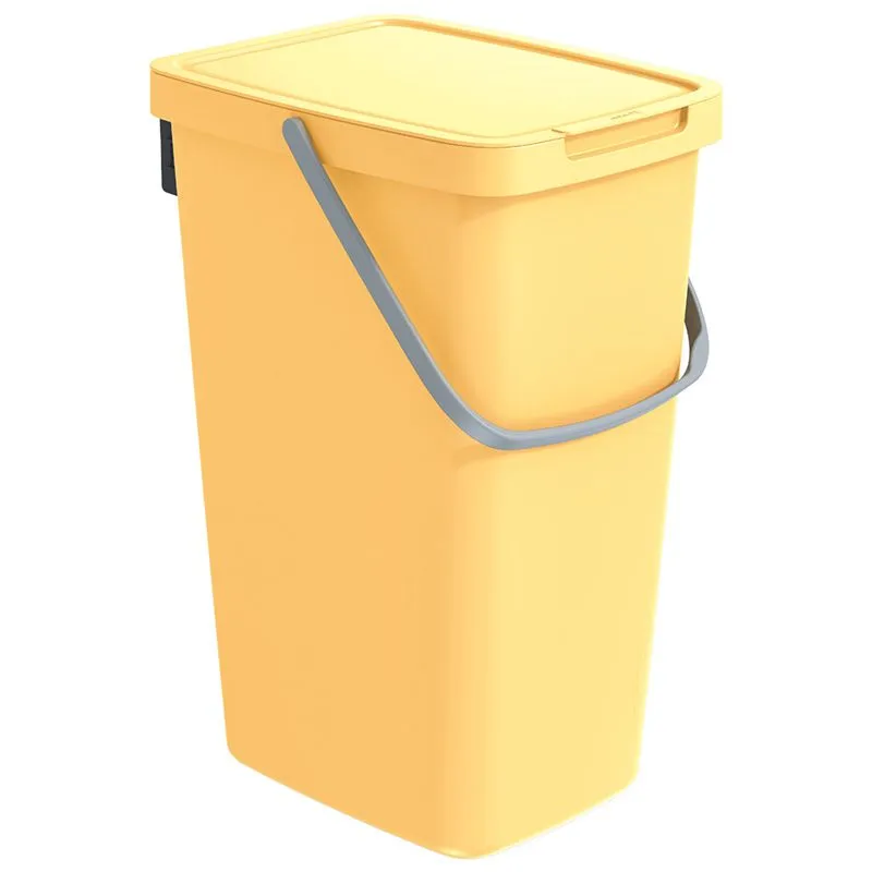Ведро для мусора Keden, 20 л, жёлтый, NHW20-1215C купить недорого в Украине, фото 1