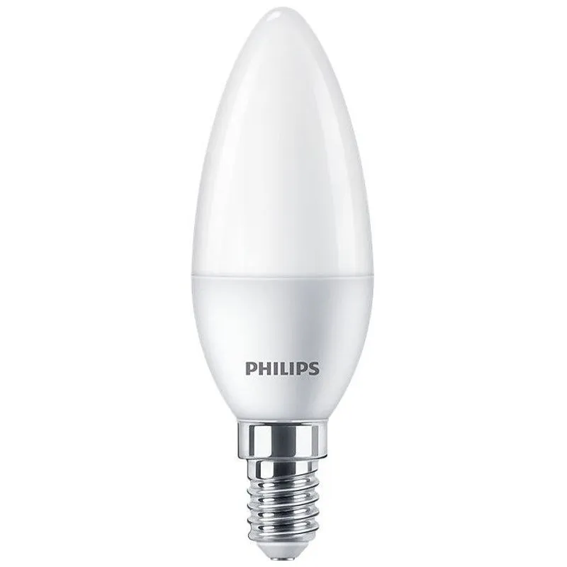 Лампа світлодіодна Philips Candle Ecohome LED, 5W, B35, E14 827, 500lm купити недорого в Україні, фото 1