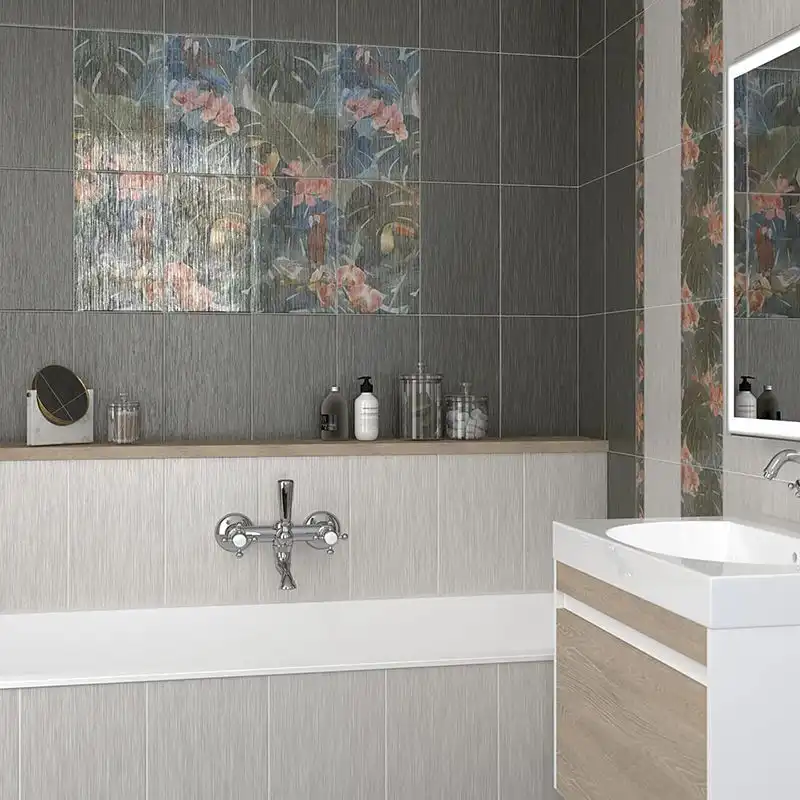 Плитка Kerama Marazzi Пальмовий ліс, 250х400 мм, синій, 6369, фото 1 Плитка Kerama Marazzi Пальмовий ліс, 250х400 мм, синій, 6369 купити недорого в Україні, фото 1