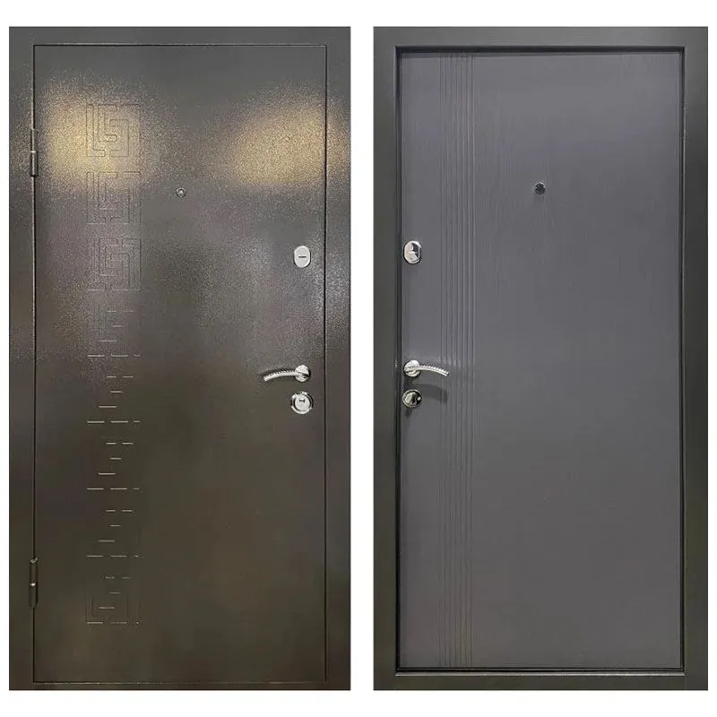 Двері вхідні Міністерство дверей КУ-Л3/262, 860x2050 мм, бергамо, ліві купити недорого в Україні, фото 1
