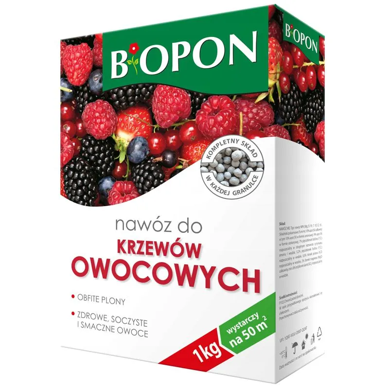 Удобрение Biopon для плодовых кустов и деревьев, 1 кг купить недорого в Украине, фото 1