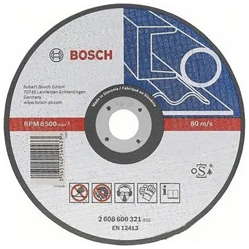 Диск відрізний Bosch, 150х2,5х22,2 мм, 2608600382 купити недорого в Україні, фото 1