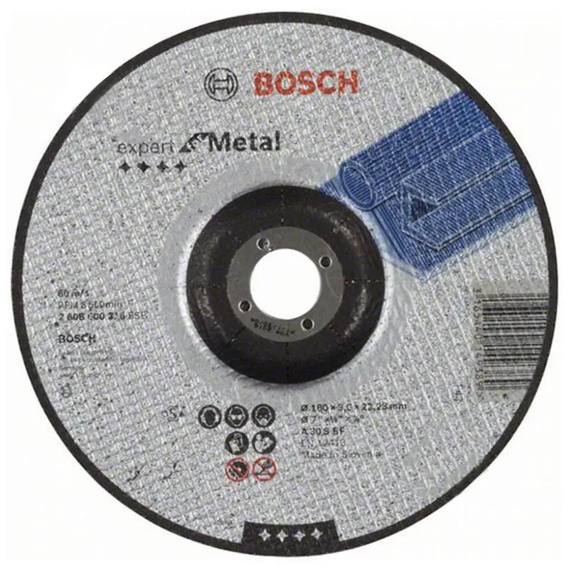 Диск відрізний Bosch, 180х3х22,2 мм, 2608600316 купити недорого в Україні, фото 1