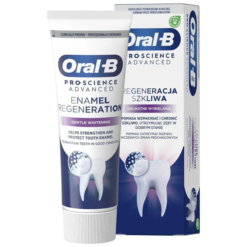 Зубна паста Oral-B Pro Відновлення емалі та делікатне відбілювання, 75 мл купити недорого в Україні, фото 2