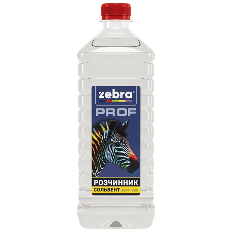 Розчинник Zebra PROF Сольвент, 0,5 л купити недорого в Україні, фото 1