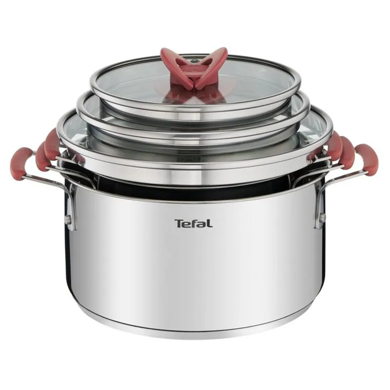 Набір кастрюль Tefal Opti Space, 3 шт, G720S674 купити недорого в Україні, фото 1
