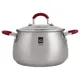 Кастрюля с крышкой IQ Be Royal, 24 см, 5,2 л, 7046697, фото 1 Кастрюля с крышкой IQ Be Royal, 24 см, 5,2 л, 7046697 купить недорого в Украине, фото 1