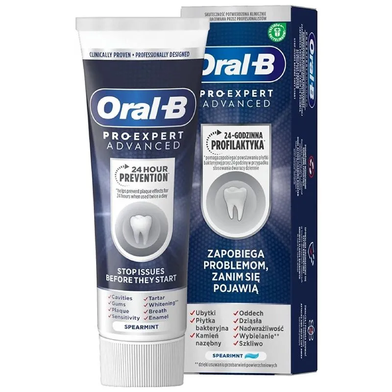 Зубна паста Oral-B Pro Експерт додаткове відбілювання, 75 мл купити недорого в Україні, фото 1